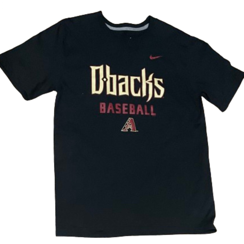 Men’s Nike (3/$24) Arizona Diamondbacks Black Tee Shirt Sz L